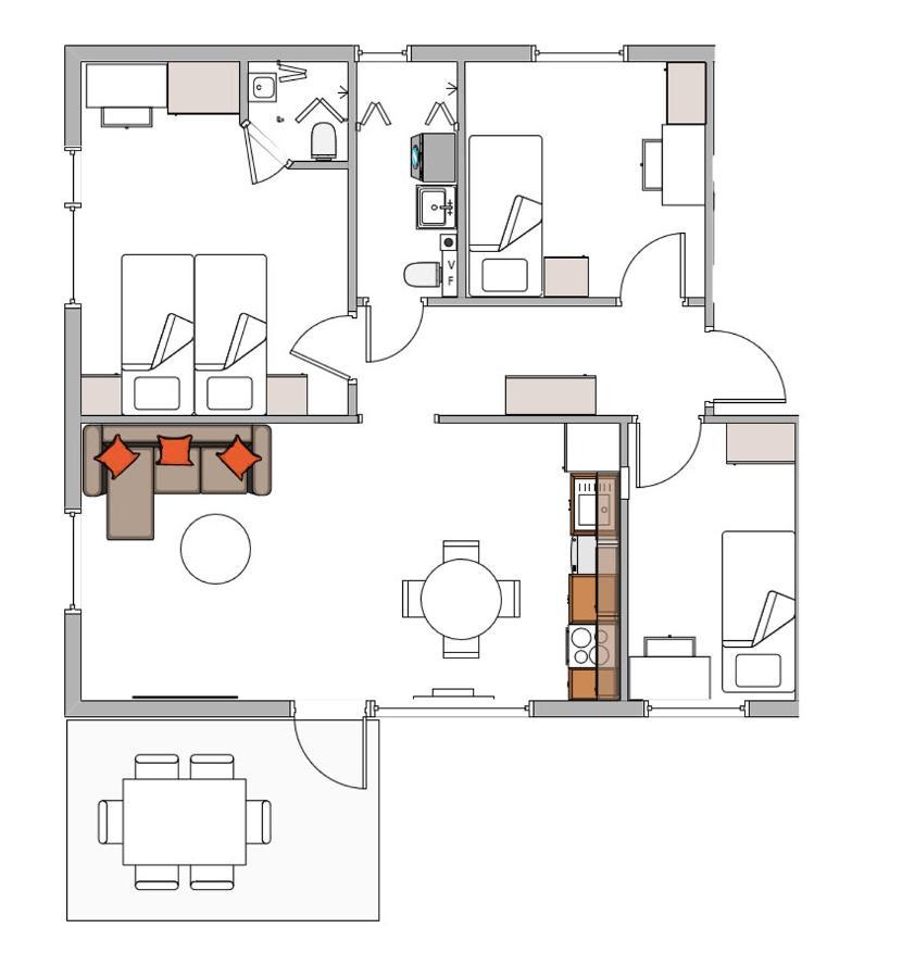 Telemark Apartments Langgt 48 Porsgrunn Dış mekan fotoğraf